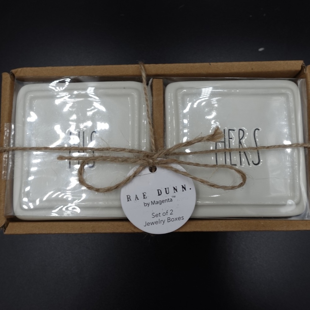 Rae Dunn Jewelry Boxes
